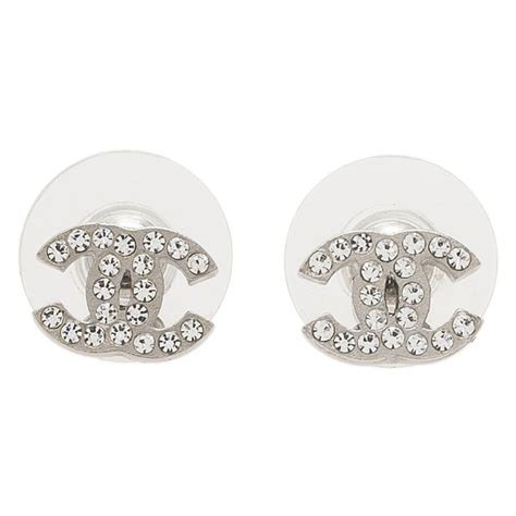 chanel cc earrigns|chanel cc earrings price list.